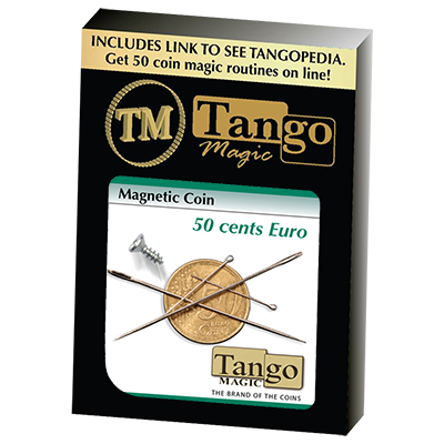Magnetic Coin 50 cent Euro by Tango - Trick (E0018)