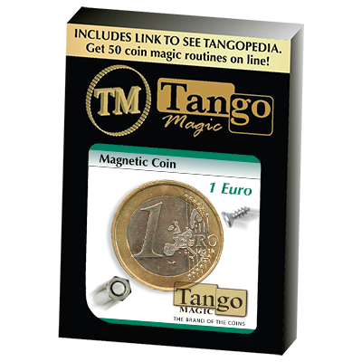 Magnetic Coin (1 Euro)E0020 by Tango - Trick