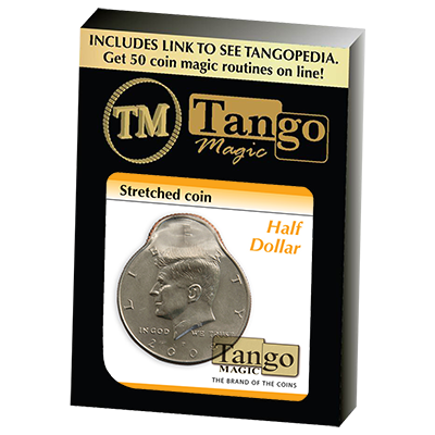 Stretched Coin - Half Dollar by Tango - Trick (D0096)