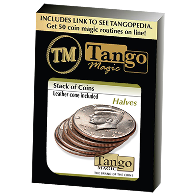 Stack of Coins Halves (D0056) by Tango - Trick