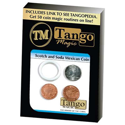 Scotch And Soda Mexican Coin  (D0050) by Tango - Trick