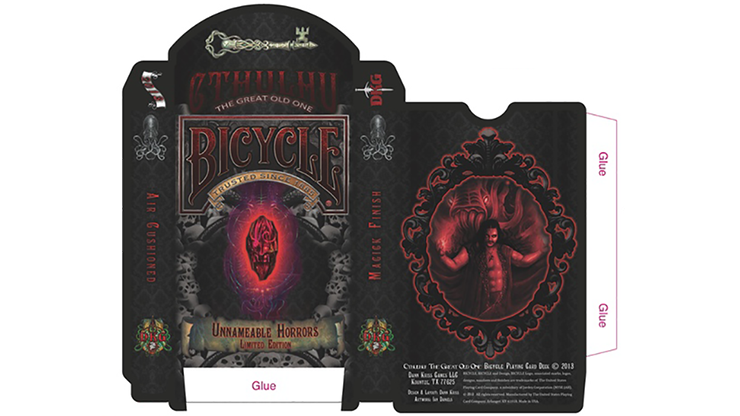 Bicycle Unnameable Horrors Limited Edition Playing Cards The Magic Box Bicycle Unnameable Horrors Limited Edition Playing Cards The Magic Box