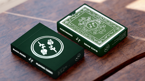 2nd Edition Black Roses Playing Cards