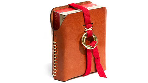 Double Leather Card Case (Includes 2 Decks of Playing Cards)