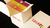 Limited Edition Set of 6 Flavors Playing Cards in Custom Box