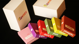 Limited Edition Set of 6 Flavors Playing Cards in Custom Box