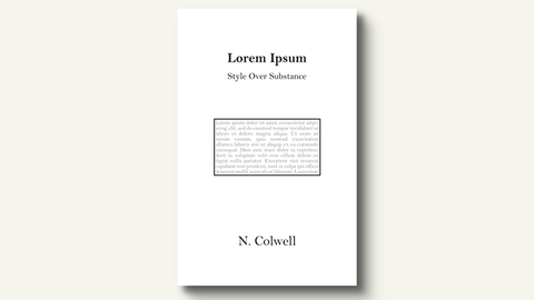 Lorem Ipsum by N. Colwell