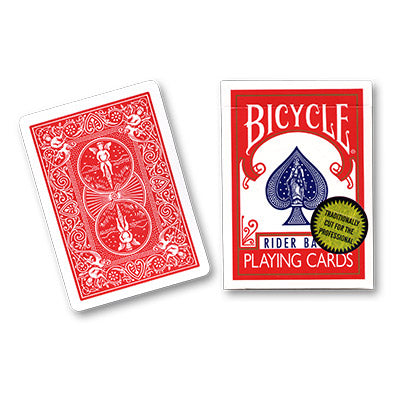 Bicycle Playing Cards (Gold Standard) - RED BACK  by Richard Turner