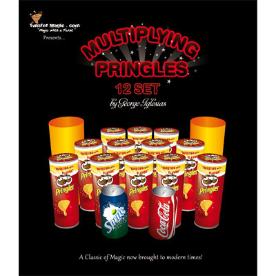 Multiplying Potato Chips Set (12 can) by Twister Magic - Trick