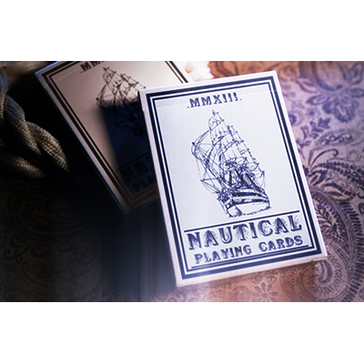 Nautical Playing Cards (Blue) by House of Playing Cards