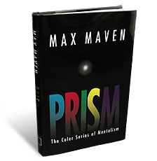 Prism The Color Series of Mentalism by Max Maven - Book