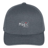 Flexfit  Melange Baseball Cap - dark heather gray