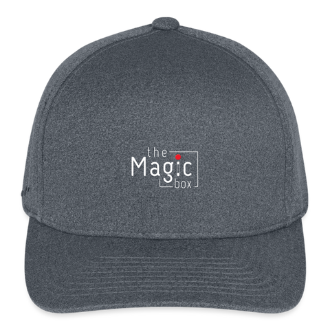 Flexfit  Melange Baseball Cap - dark heather gray