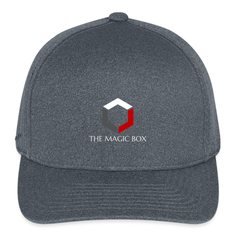 Flexfit  Melange Baseball Cap - dark heather gray