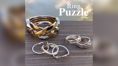 Puzzle Ring (Gimmick and Online Instructions)