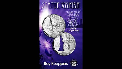 Statue Vanish (Gimmicks and Online Instructions) by Roy Kueppers