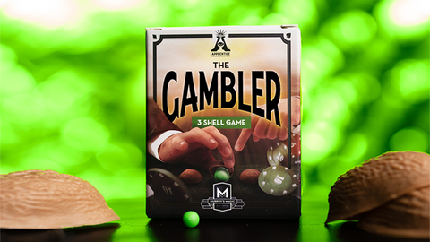 THE GAMBLER / THREE SHELL GAME (Gimmicks and Instructions)
by Apprentice Magic