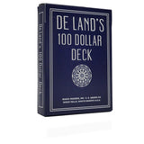 De Land's $100 Marked Deck - The Ultimate Trick Deck - With Bonus Packet Trick