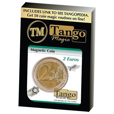 Magnetic 2 Euro coin E0021 by Tango - Trick