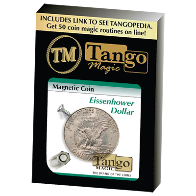 Magnetic Coin (Dollar)D0024 by Tango - Trick
