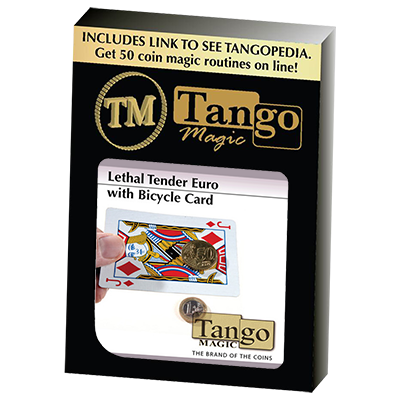 Lethal Tender Euro with Bicycle Card by Tango- Trick (E0061)