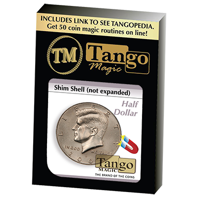 Shim Shell Half Dollar NOT Expanded (D0083) by Tango - Trick