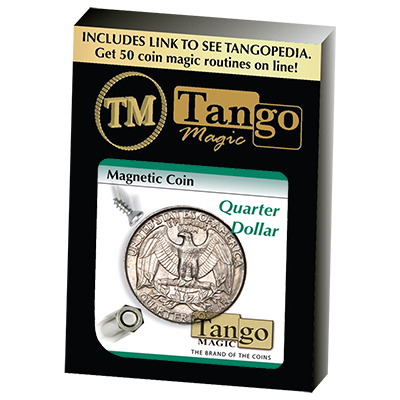 Magnetic Coin D0026(Quarter Dollar) by Tango - Trick