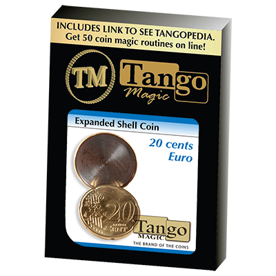 Expanded Shell Coin (20 Cent Euro) by Tango Magic - Trick (E0006)