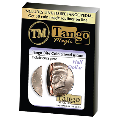 Biting Coin (Half Dollar - Internal w/extra piece) (D0044) from Tango