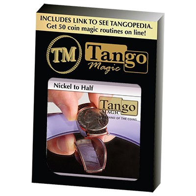 Nickel to Half Dollar by Tango - Trick (D0071)