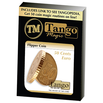 Flipper Coin 50 Cent Euro (E0035) by Tango - Trick