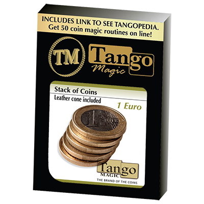 Stack of Coins (1 Euro) by Tango Magic - Trick (E0052)