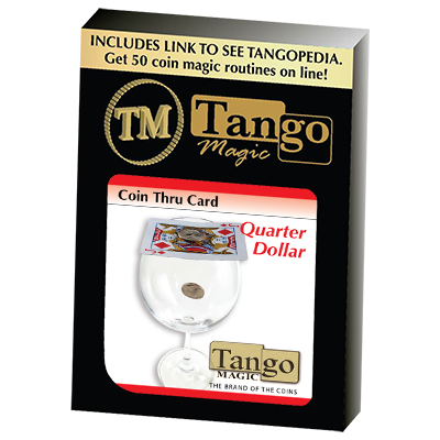 Coin Thru Card (Quarter Dollar) (D0017) Tango