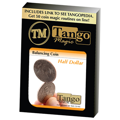 Balancing Coin (Half Dollar) by Tango Magic - Trick (D0067)