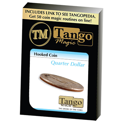 Hooked Coin Quarter by Tango - Trick (D0065)