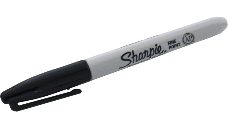 Sharpie Pens - Fine Pen Point - Black - 36 / Box - Lewisburg