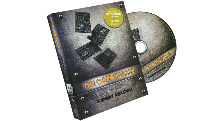 The Card Puzzle (DVD and Cards) by Woody Aragon – The Magic Box