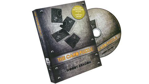 The Card Puzzle (DVD and Cards) by Woody Aragon