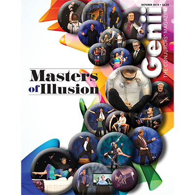 Genii Magazine "Masters of Illusion" October 2014 - Book