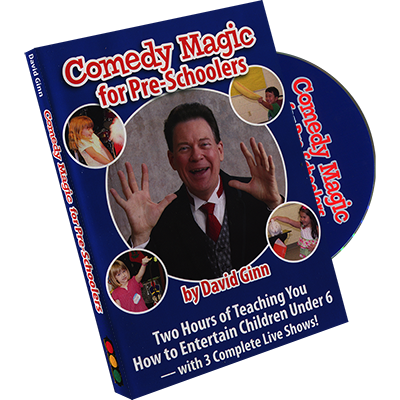 Comedy Magic for Pre-Schoolers by David Ginn - DVD