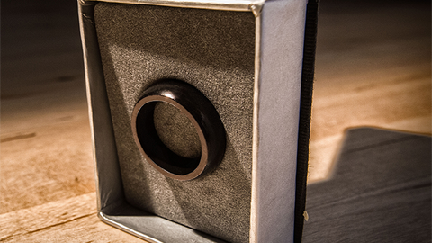 Kinetic PK Ring (Black) Curved size 11 by Jim Trainer - Trick