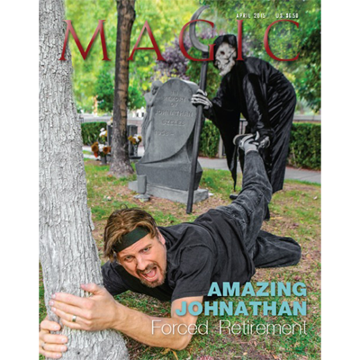 Magic Magazine "The Amazing Johnathan" April 2015 - Book