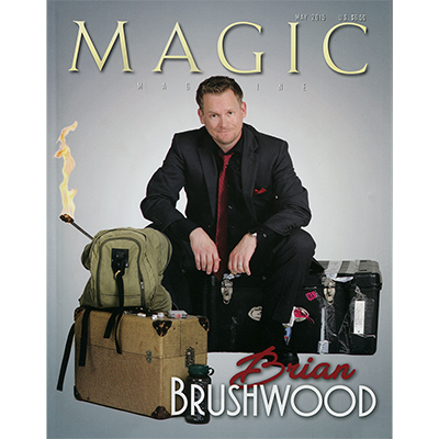 Magic Magazine "Brian Brushwood" May 2015 - Book