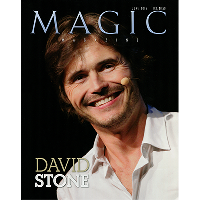 Magic Magazine "David Stone" June 2015 - Book
