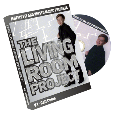 The Living Room Project Vol 1 (Gaff Coins) by Jeremy Pei and Xristo Magic - DVD