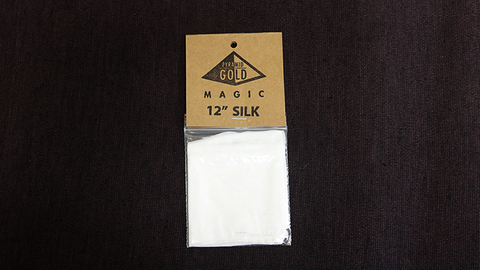 Silk 12 inch (White) by Pyramid Gold Magic
