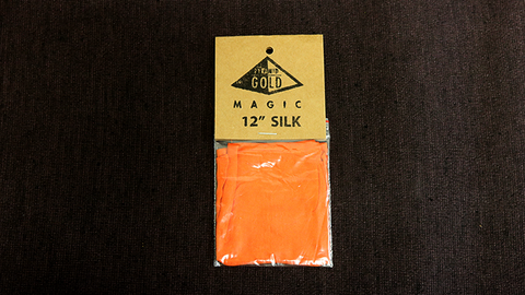 Silk 12 inch (Orange) by Pyramid Gold Magic