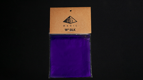 Silk 18 inch (Purple) by Pyramid Gold Magic