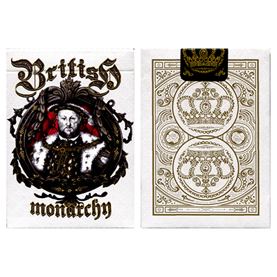 King Henry VIII (Limited Edition) British Monarchy Playing Cards by LUX Playing Cards