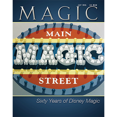 Magic Magazine "Disneyland's Main Street Magic" July 2015 - Book